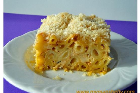 Almost guilt free mac and cheese