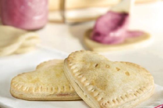 White chocolate cherry hand pies