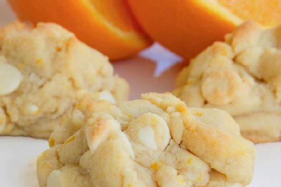 Creamsicle cookies