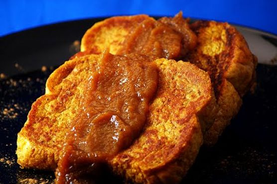 Pumpkin french toast