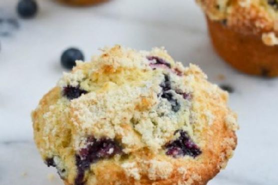 Jumbo blueberry muffins