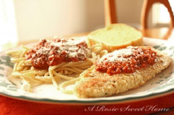 Easy baked parmesan chicken