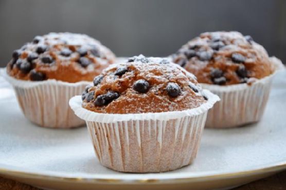 Chocolate chip coconut muffins