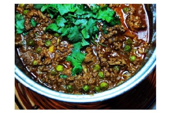 Minced beef curry