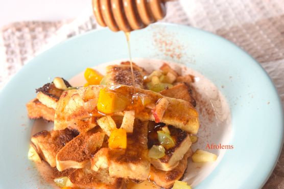 Cinnamon french toast sticks