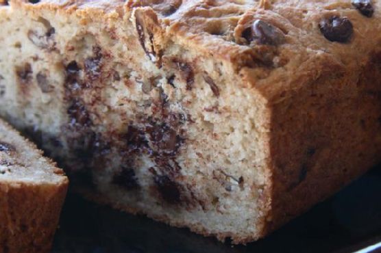 Gluten-free chocolate-pecan quickbread