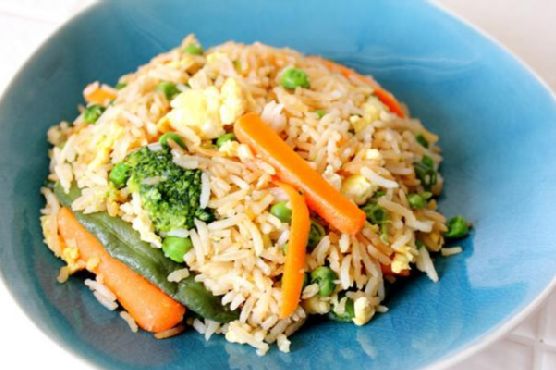 Easy vegetable fried rice