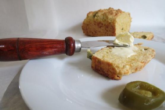 Jalapeno cheese quick bread