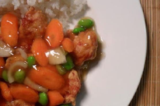 Korean sweet n sour chicken