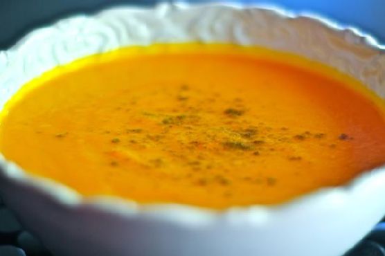 Moroccan carrot soup