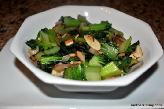 Baby bok choy stir fry