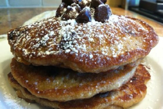 Chocolate chip pancakes gluten free nut free vegan