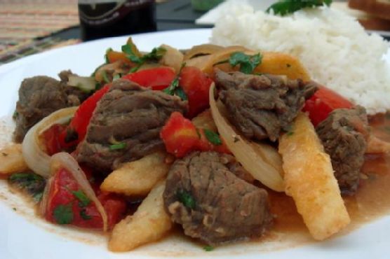 Liz's lomo saltado