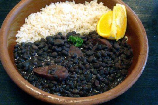 Black bean feijoada