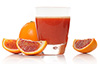 fresh-squeezed blood orange juice