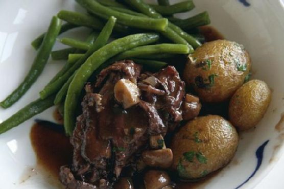 Julia child's coq au vin