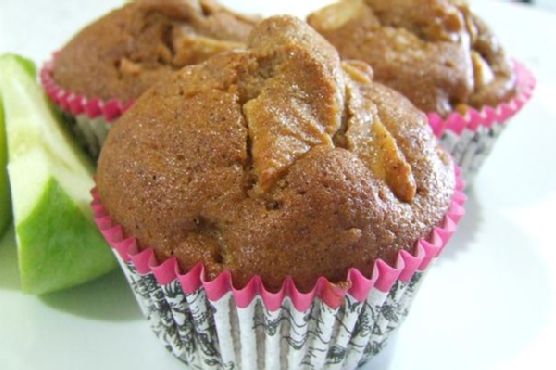 Gluten-free cinnamon apple muffins