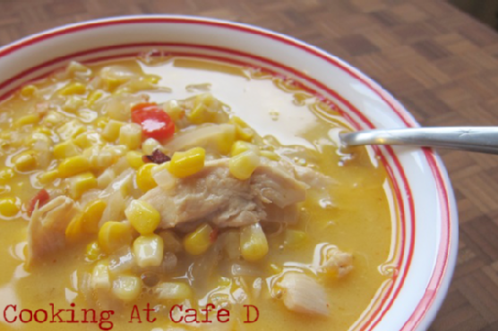 Quick and easy southwestern corn chowder